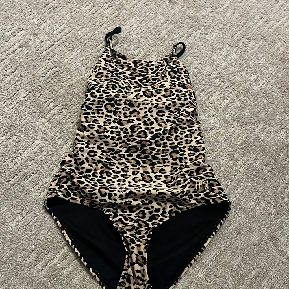 Leprosariums print one piece swimsuit